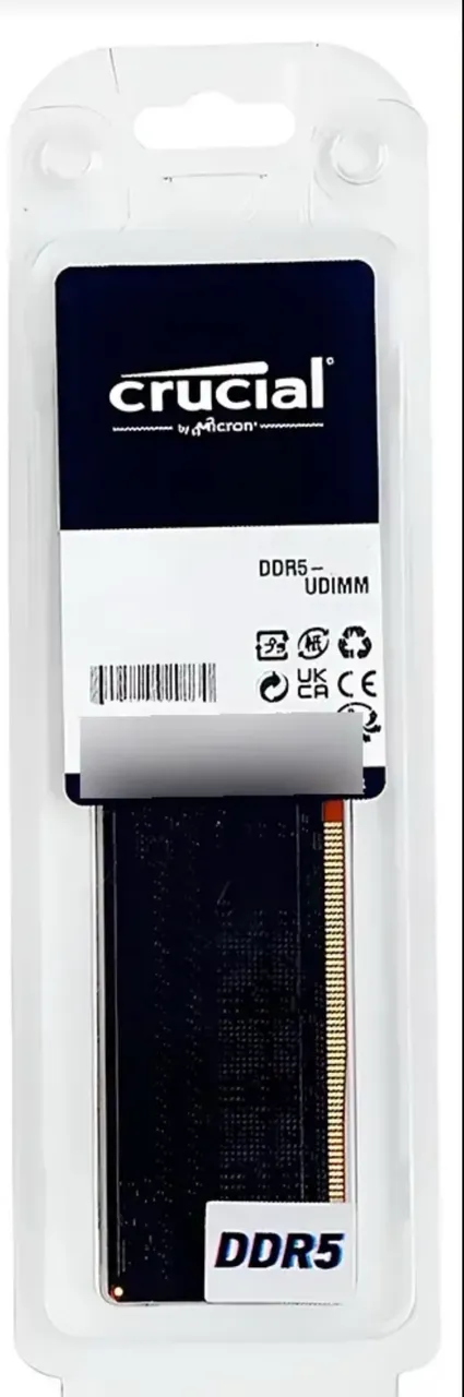 Memória 2pentes de 16gb Ddr5 5600mhz Kingston, Kvr56s46bs8-16