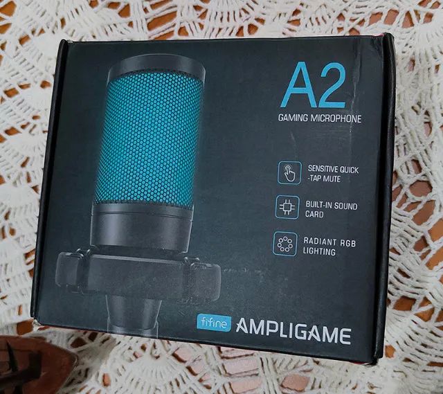 Microfone Fifine Ampligame A2 NOVO