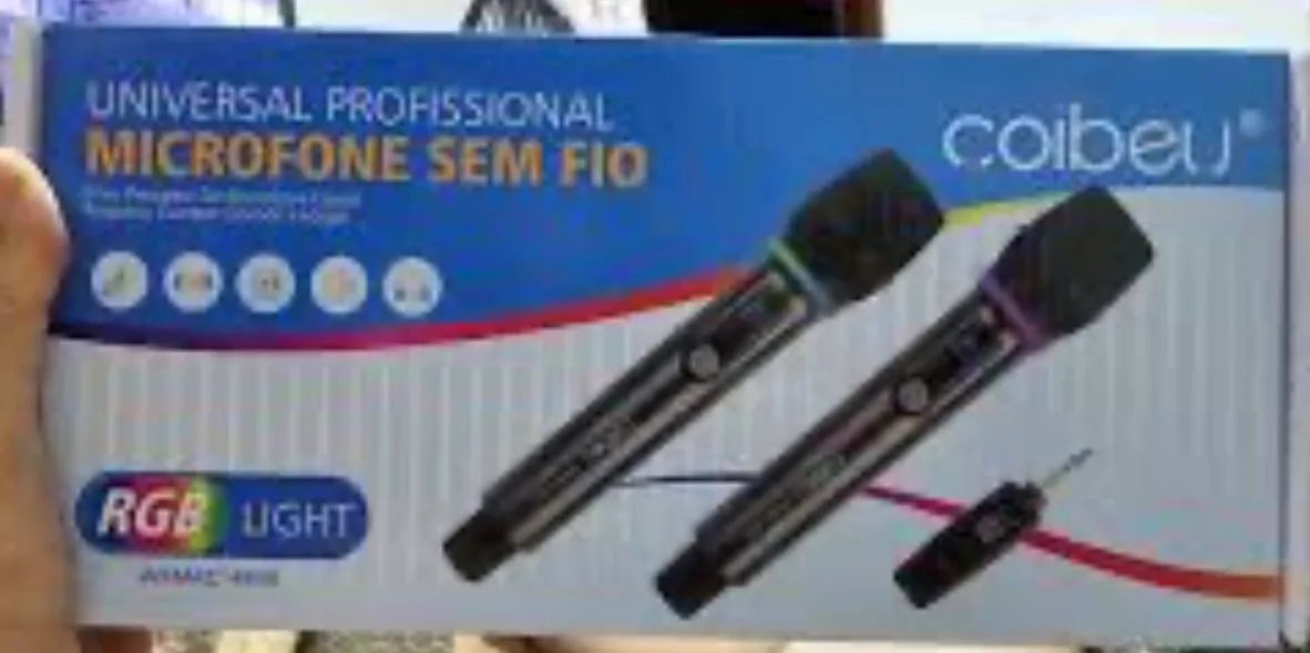 Microfone sem fio - Foto 2