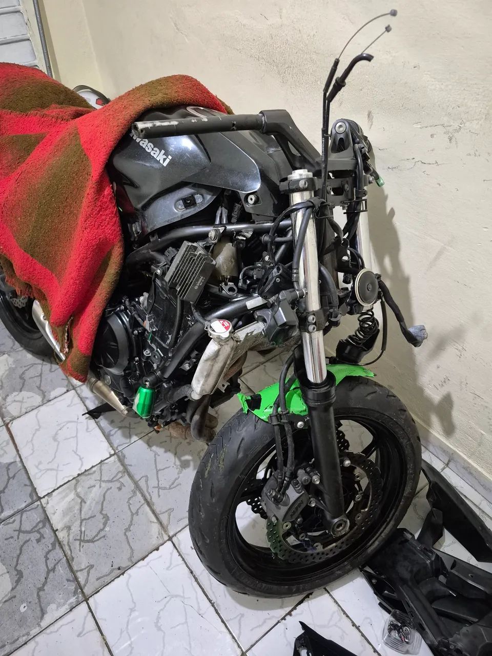Ninja 650 acidentada  - Foto 3