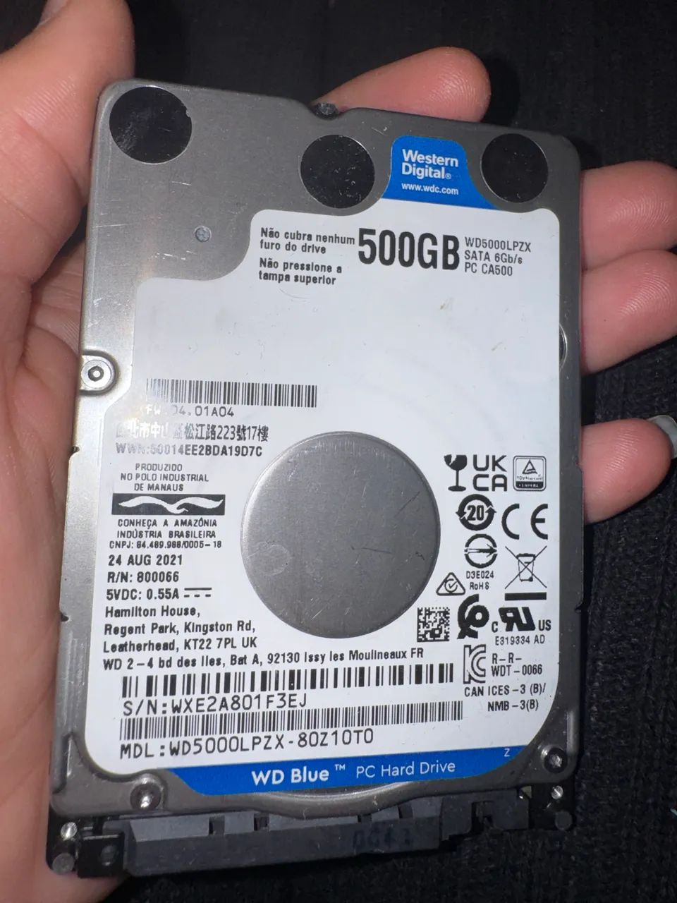 HD 500GB novinho - Foto 5