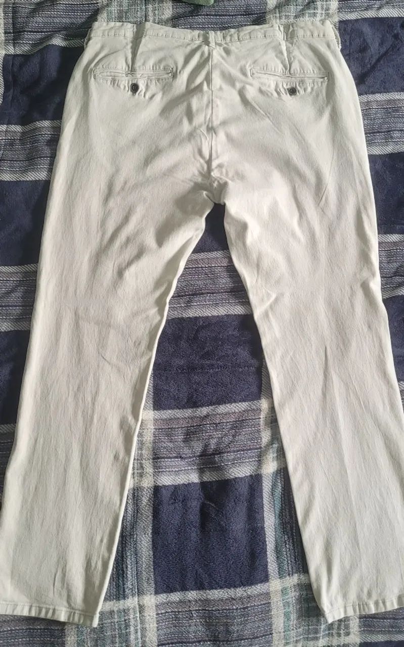 Calça Angelo Litrico Work Slim cinza gelo  - Foto 2