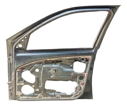 Porta Dianteira Direita Fiat Palio Elx 1.4 2008 A 2014 Dianteira Direita Preto - Foto 3