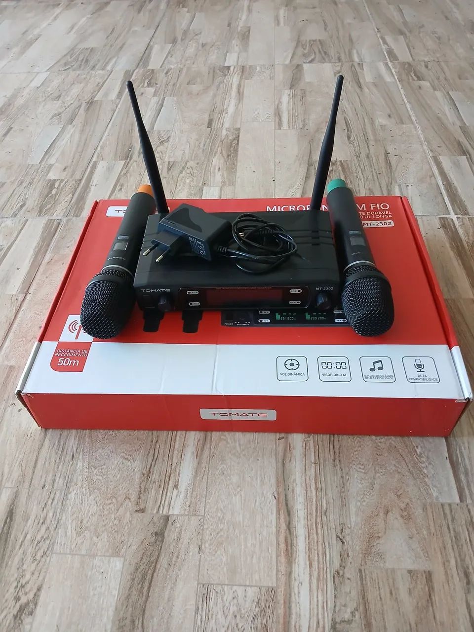Dois kit de microfone da marca tomate digital - Foto 2
