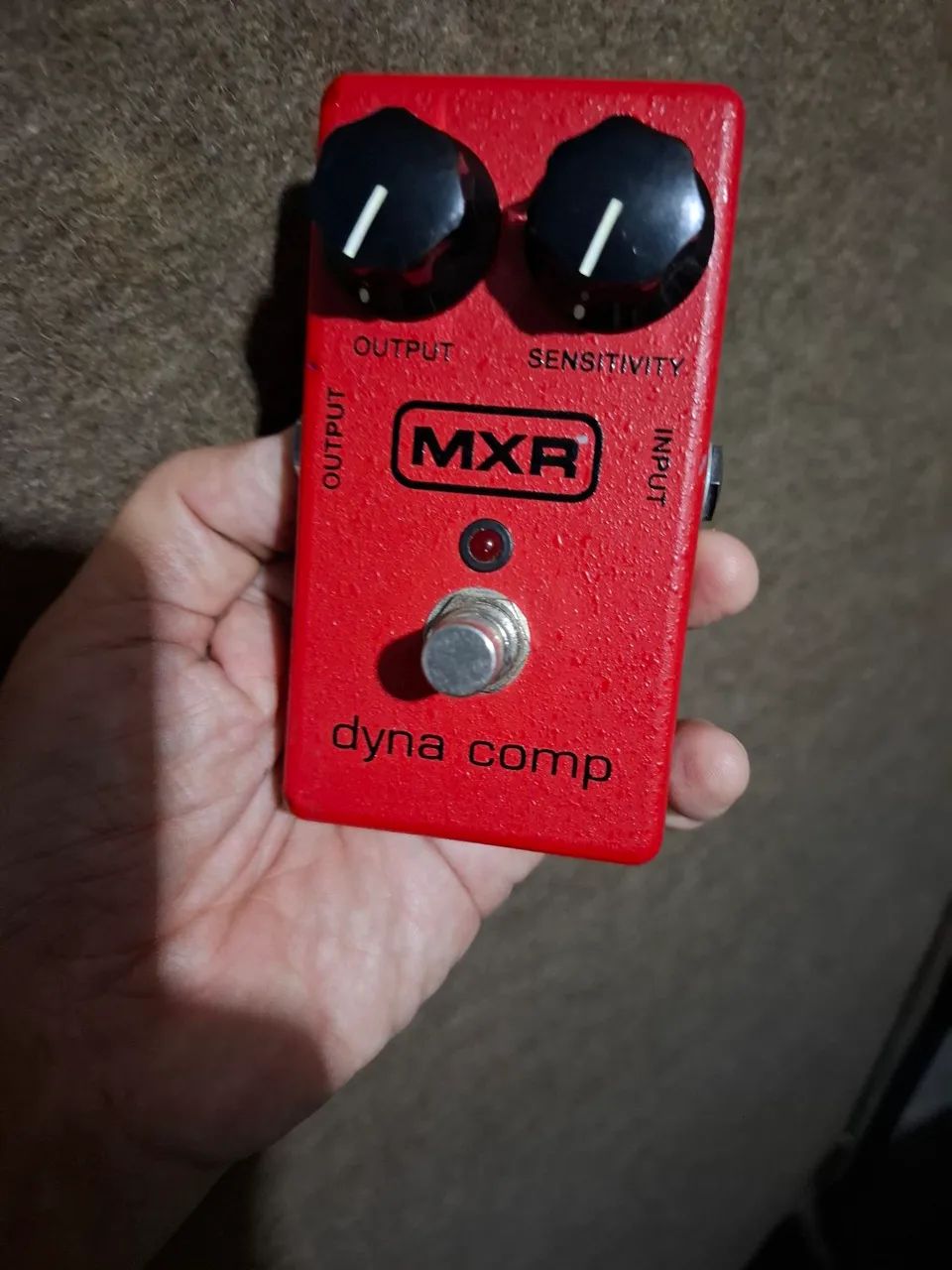 Pedal MXR Dynacomp Compressor Novíssimo 