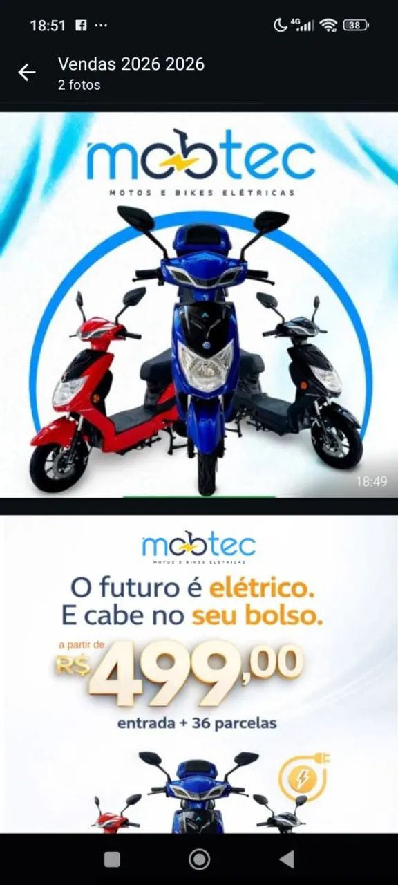 Moto elétrica  - Foto 3
