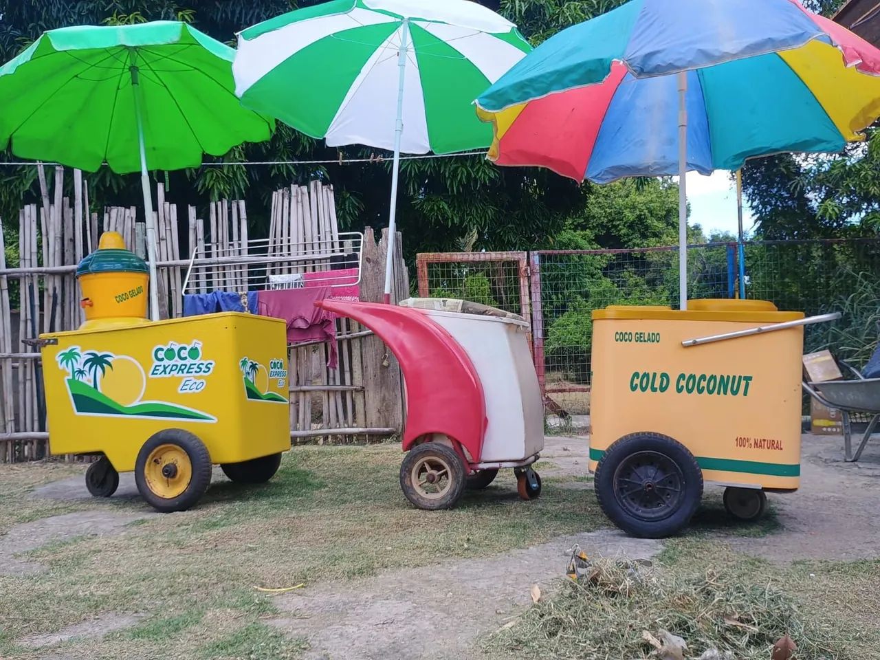 Carro de coco e carro de água valor 2.200 os dois  - Foto 5
