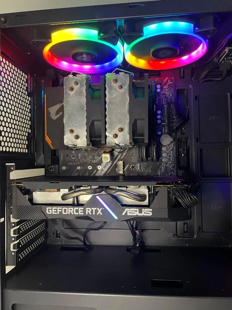 PC Gamer Ryzen 5 5600 RTX 2060 Super 16GB SSD NVMe 1TB