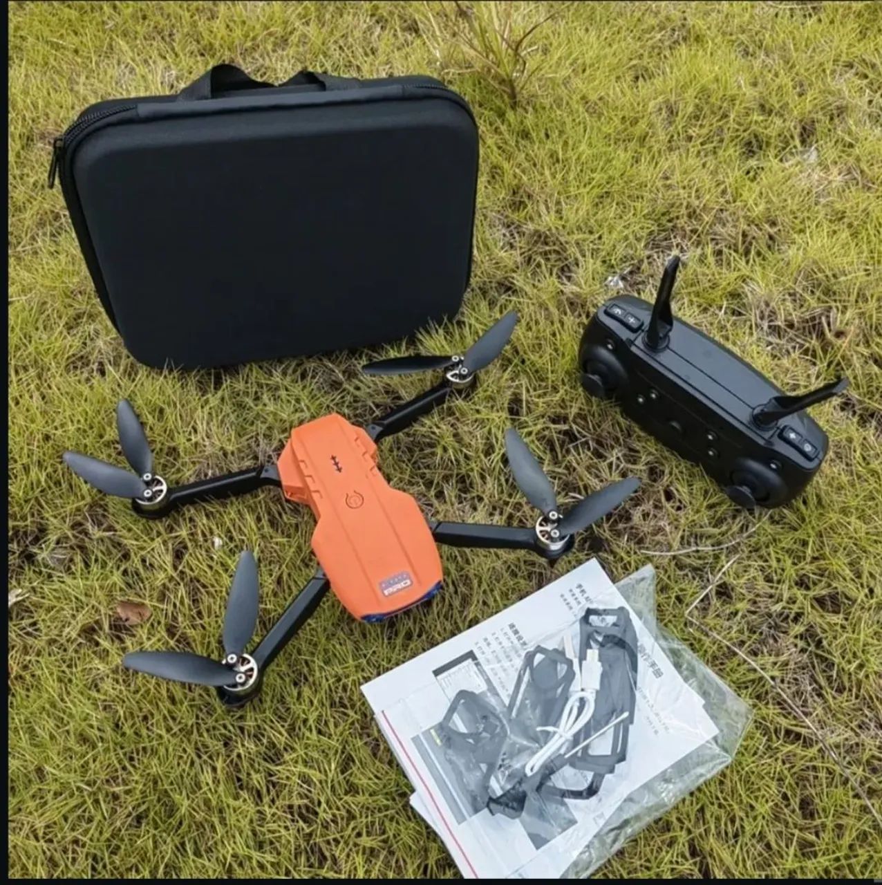 Drone Dobrável de Entrada Completo Com Câmera e Hélices Reservas  - Foto 2