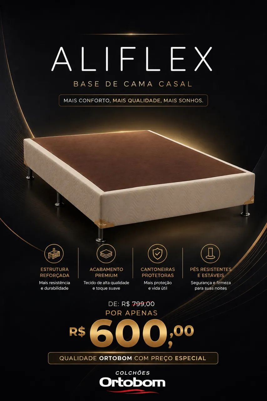 BASE BOX CASAL ORTOBOM LOJA 