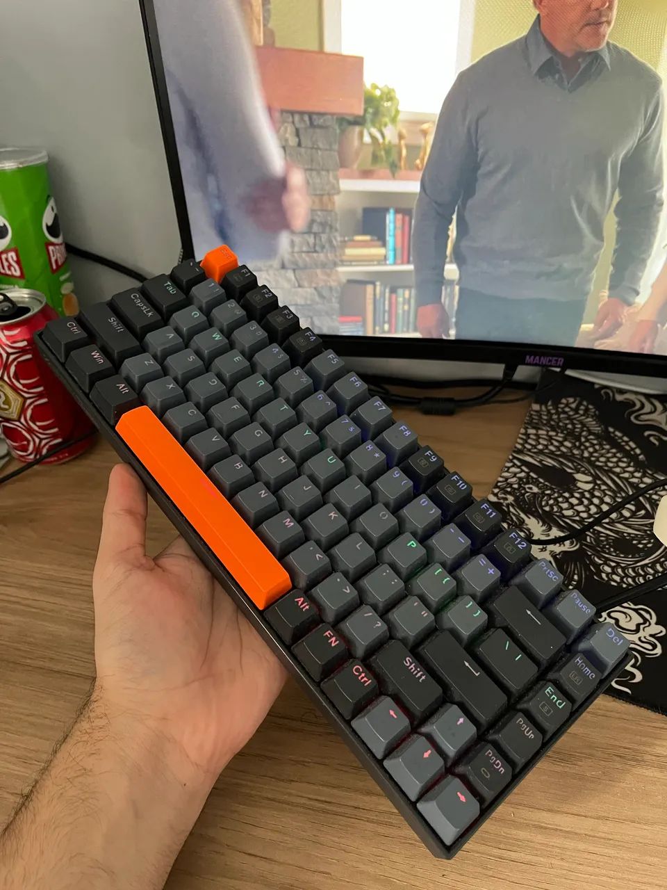 Teclado mecânico K500 75%