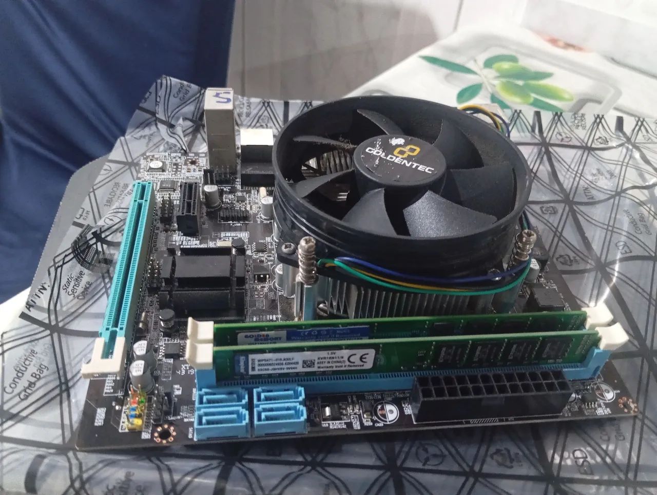 Kit - Processador I5, Placa Mãe e 16g RAM - Foto 4