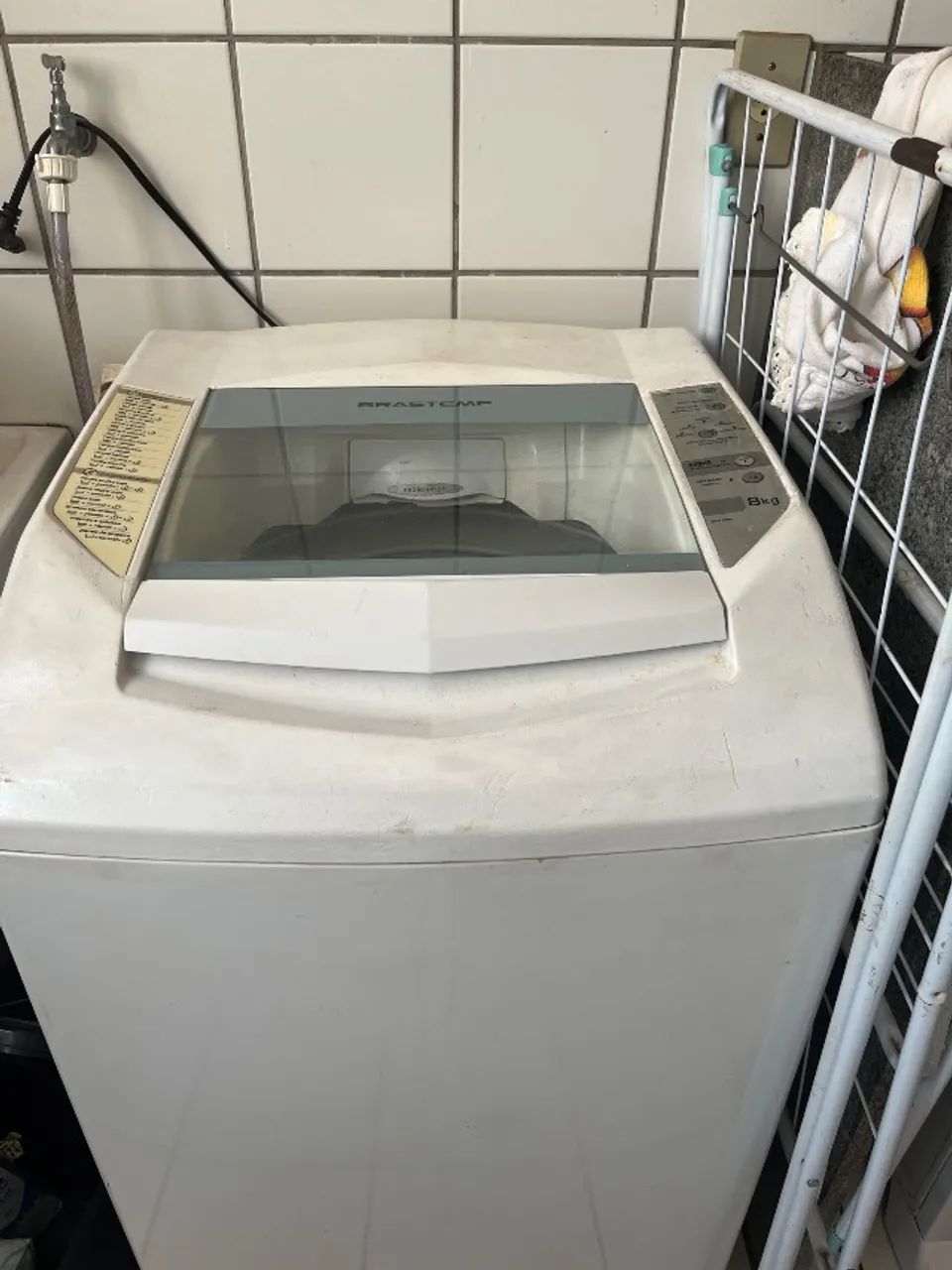 Máquina de lavar não faço menos 