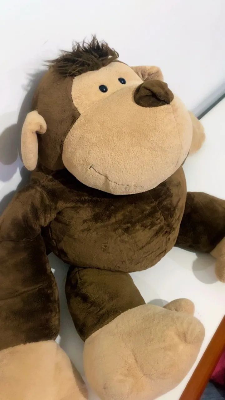 Macaco de Pelúcia Grande - Foto 3