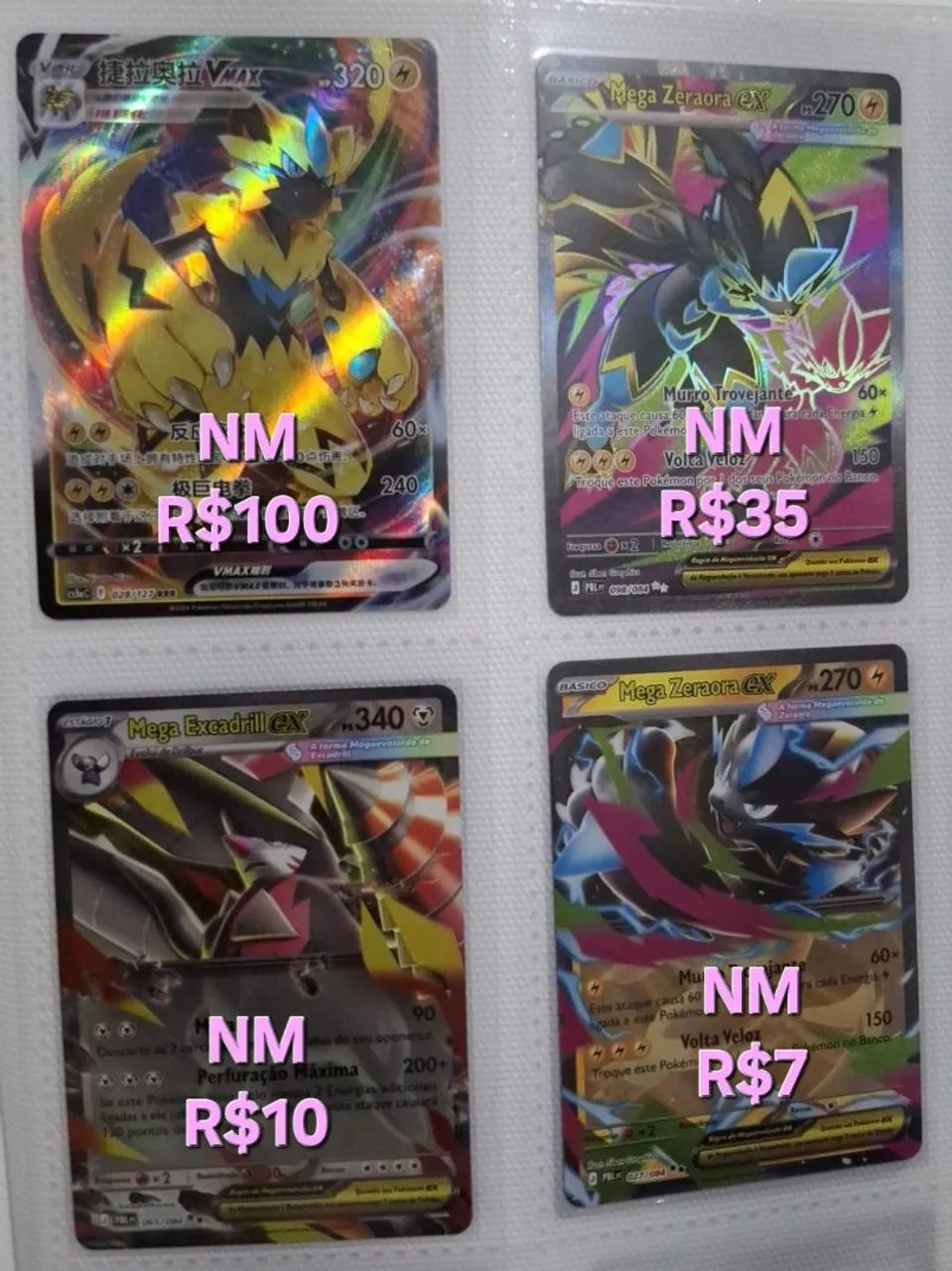 Cartas Pokemon