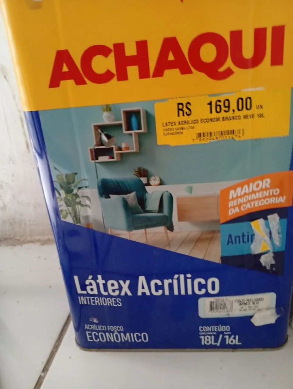 Tentar achar aqui látex acrílico interiores - Foto 4