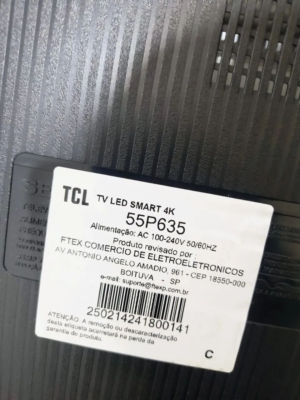 Tv TCL 55 polegadas smartv 4k  - Foto 2