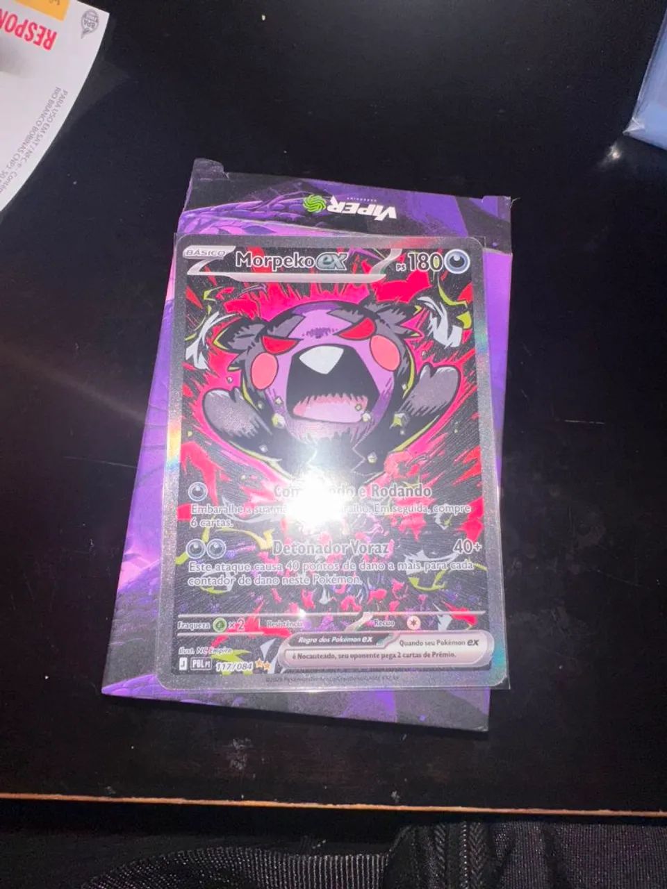 Carta pokémon morpeko ex  - Foto 2