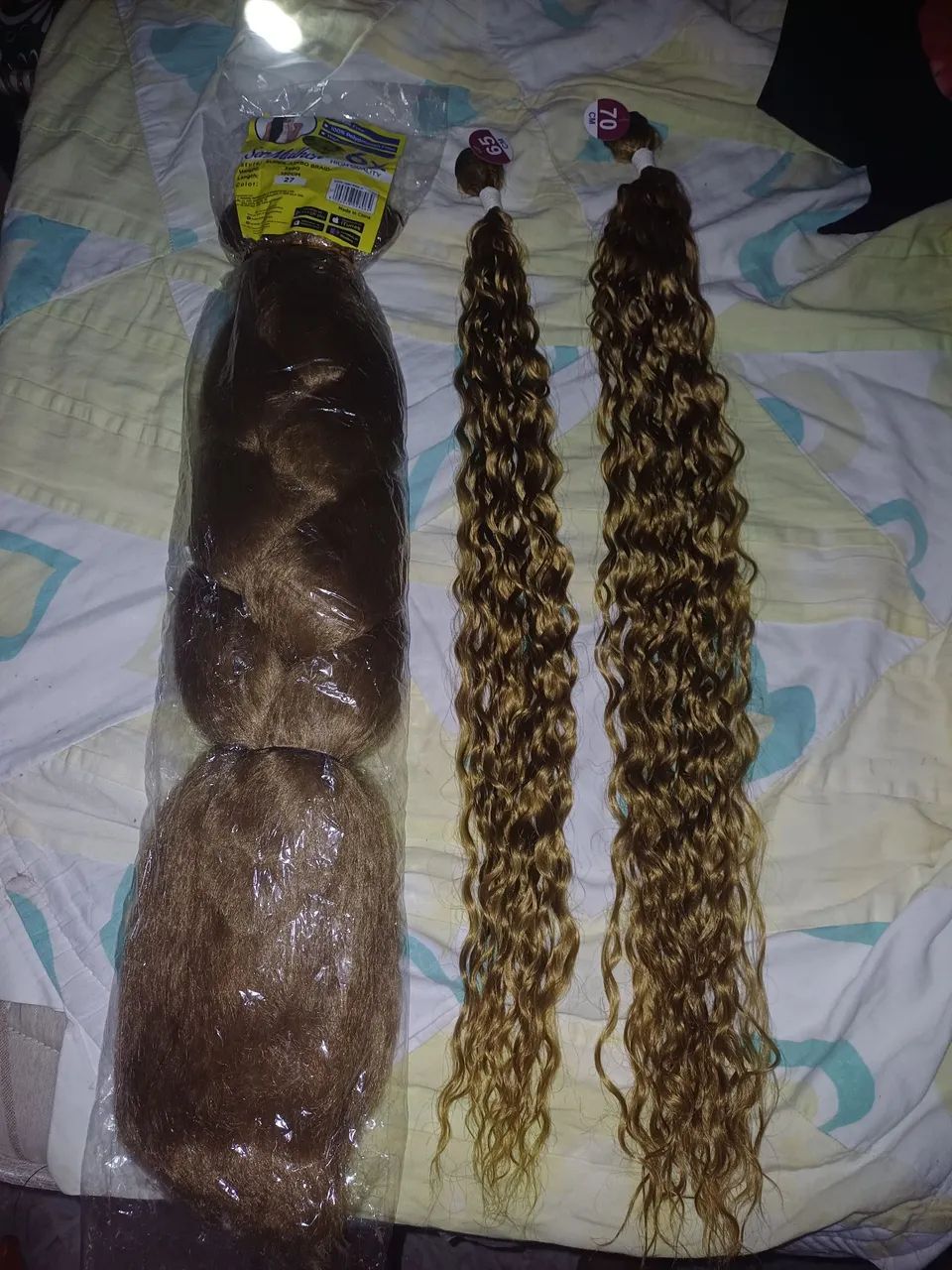 Super jumbo braid e cabelo organico - Foto 2