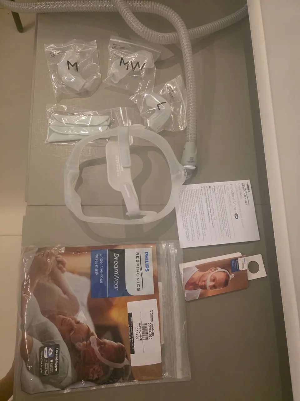  Cepap Máscara Philips dreamwear C/ almofada e acessórios