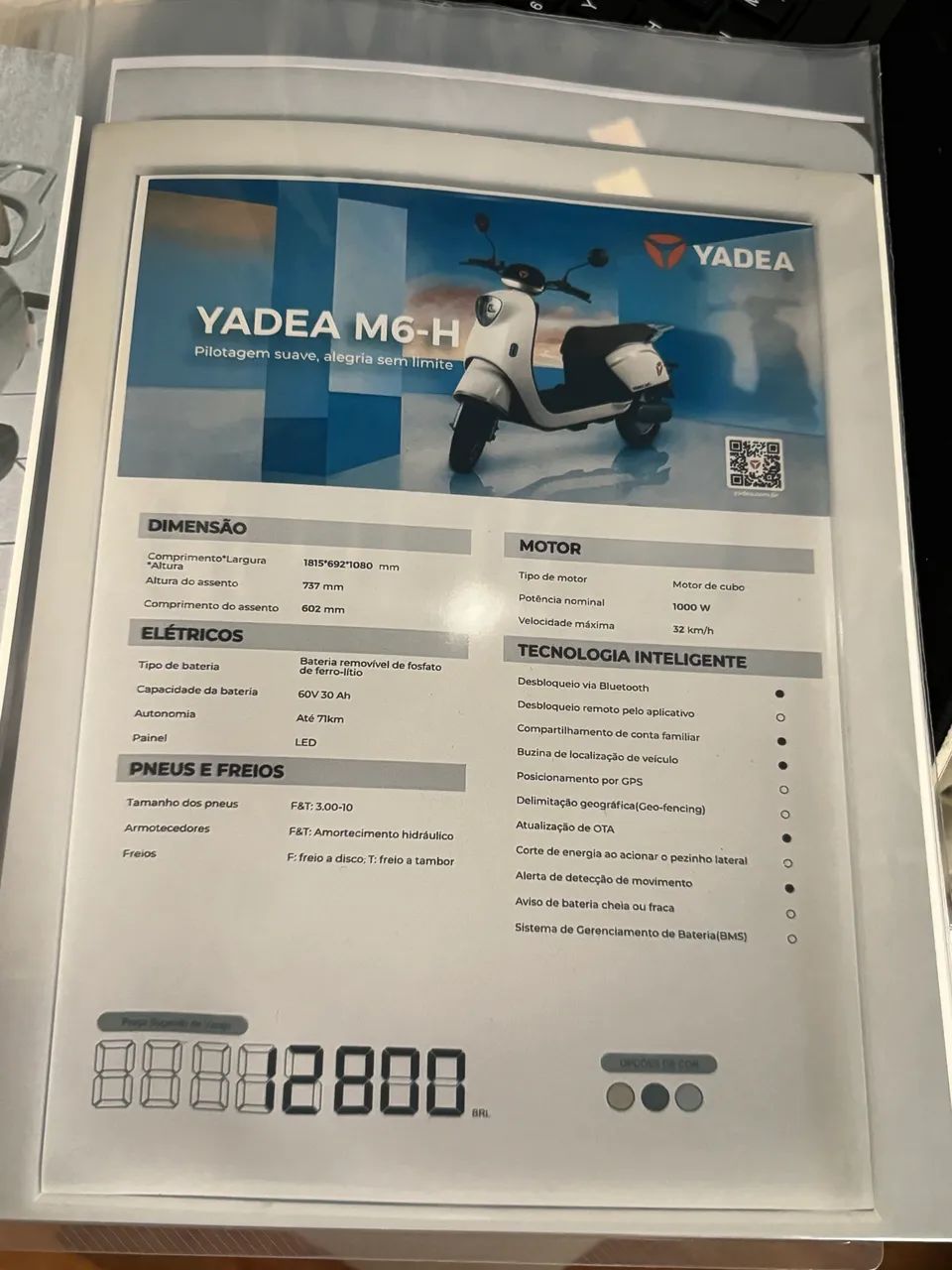 Yadea M6H  - Foto 3