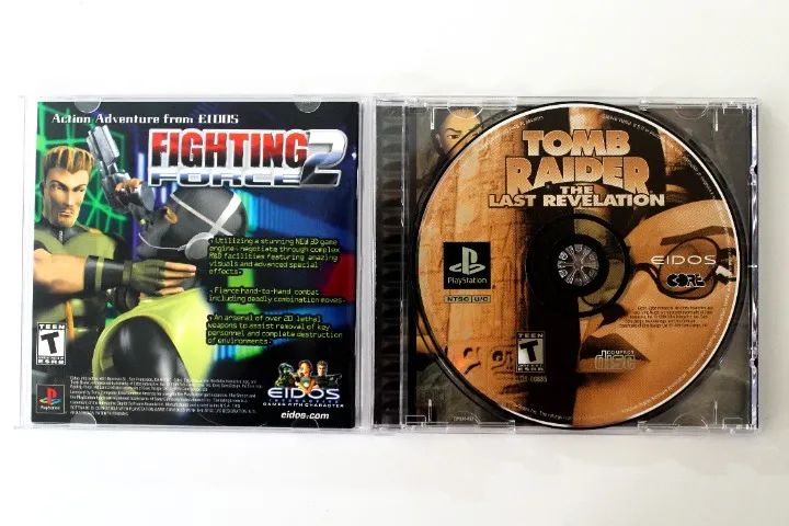 Tomb Raider The Last Revelation para PlayStation completo e