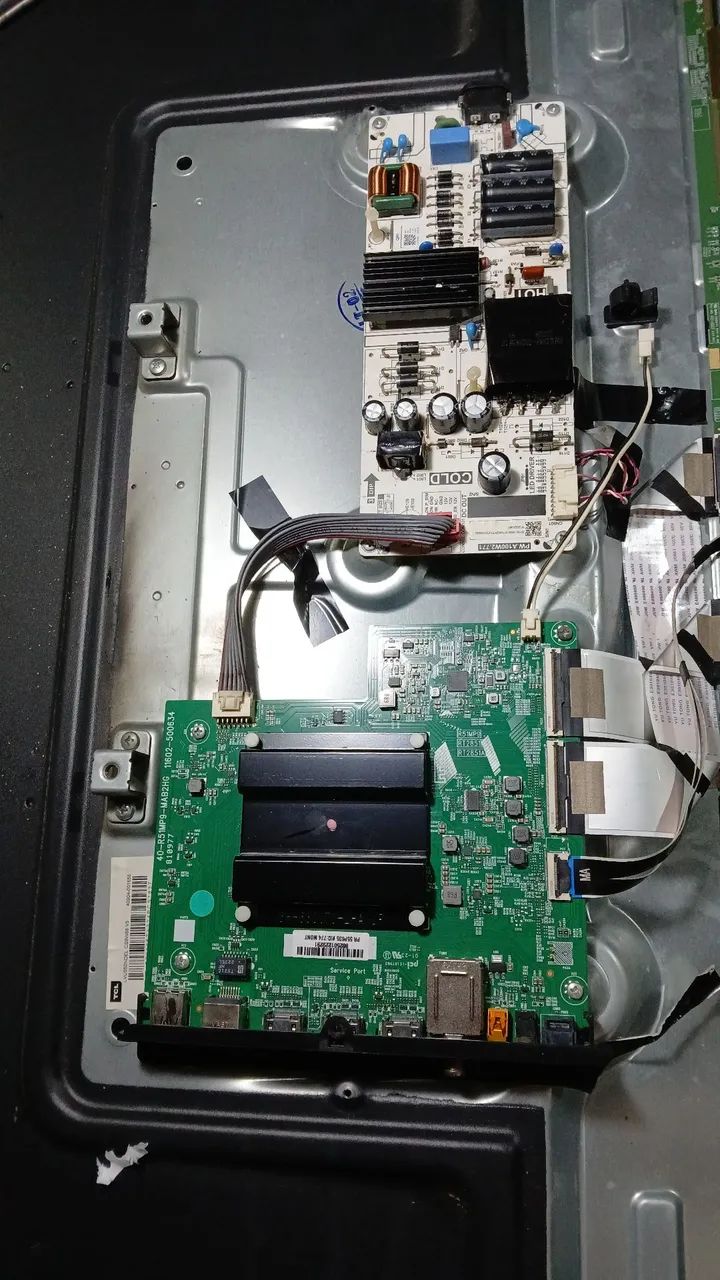 Placas da TV Semp TCL mod. 55P635. - Foto 2