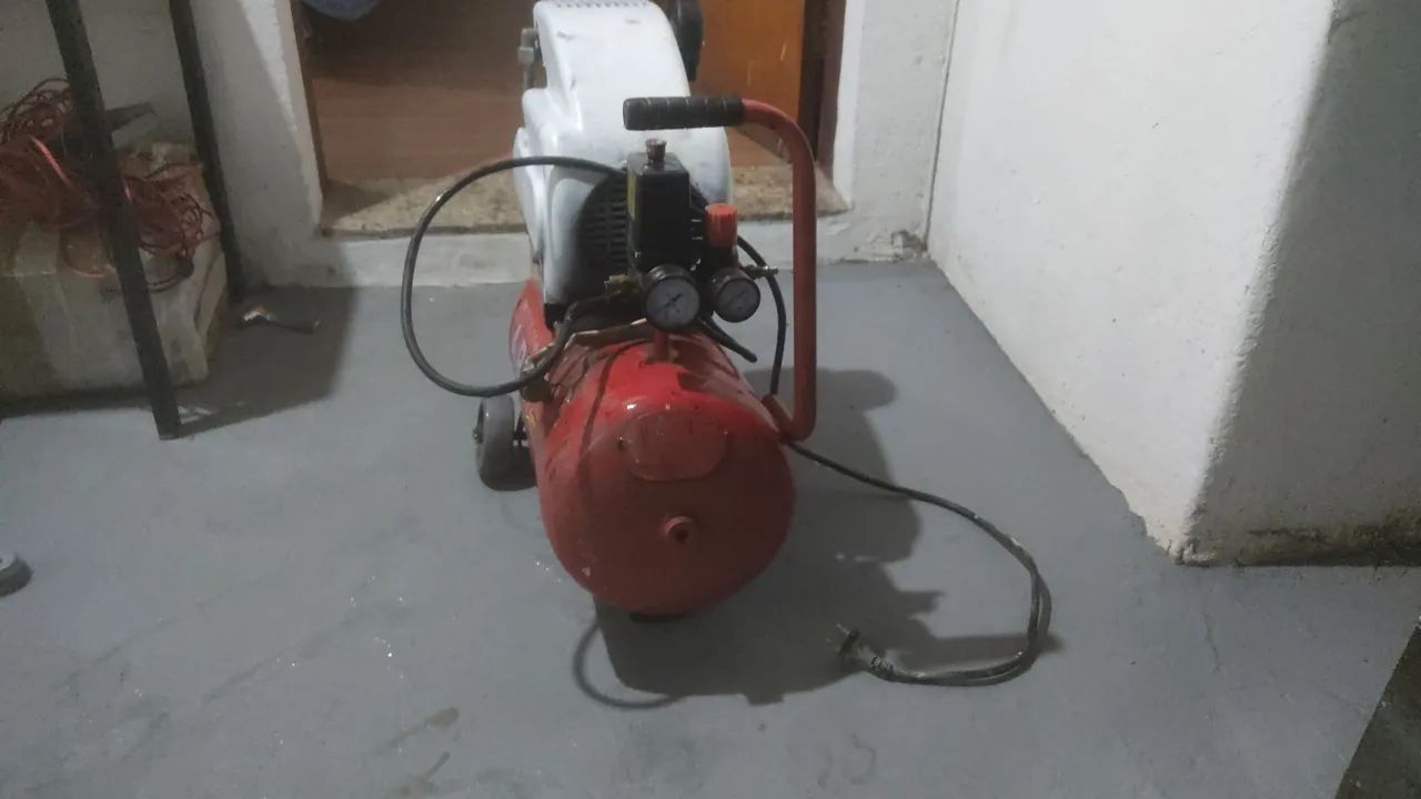 Compressor a ar 21 litros  - Foto 3
