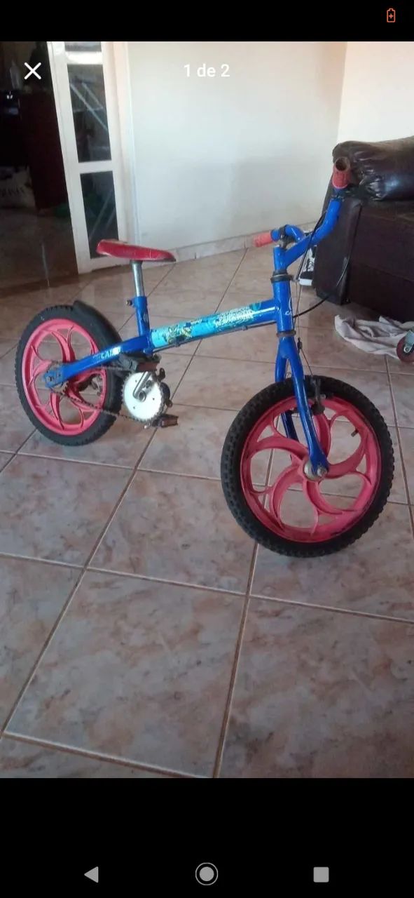 Bicicleta aro 16, só pegar e andar. - Foto 2