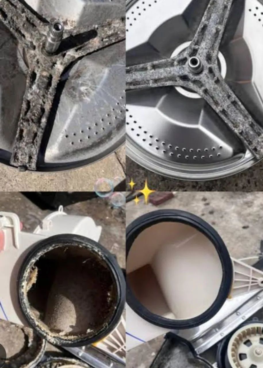 Limpeza e higienização de maquina de lavar roupas  - Foto 3