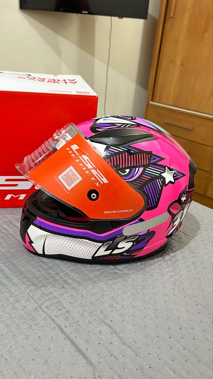 Capacete LS2 RAPID KHAN NOVO  - Foto 5
