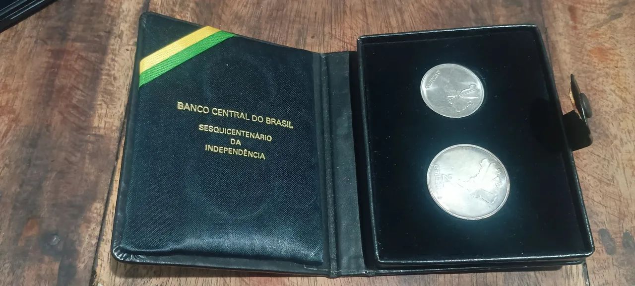 Estojo moedas Seisquecentenario da Independência  - Foto 2