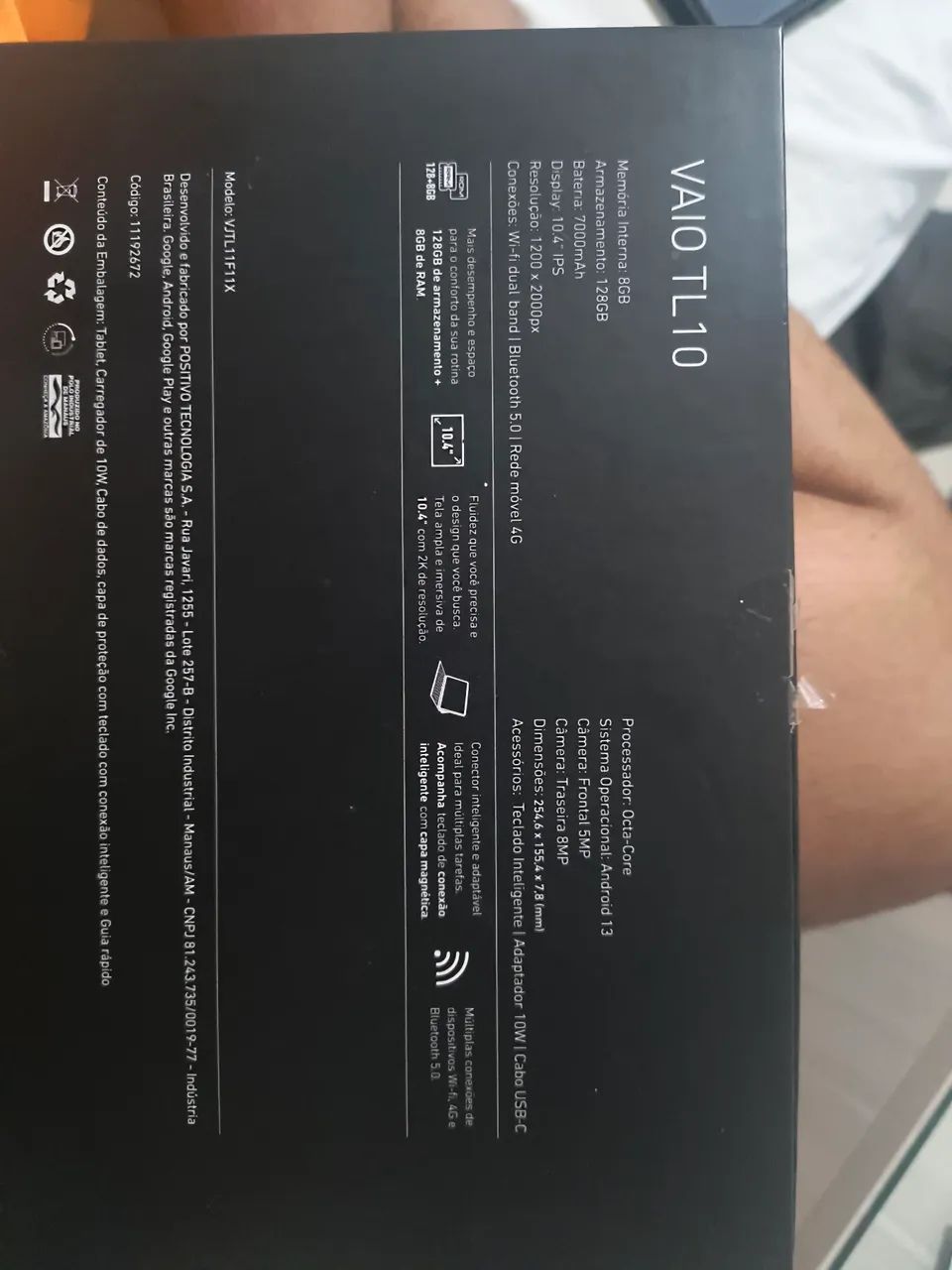 TABLET VAIO 128GB 