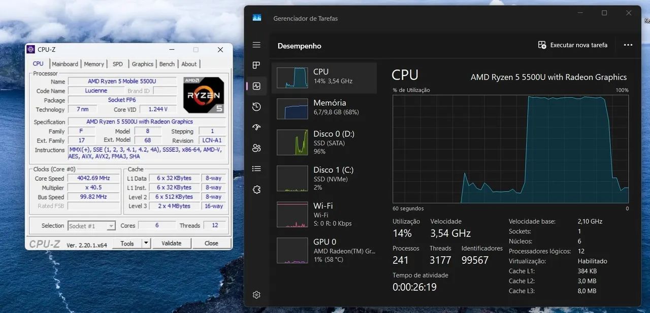 Notebook Lenovo Ryzen 5 - Foto 3
