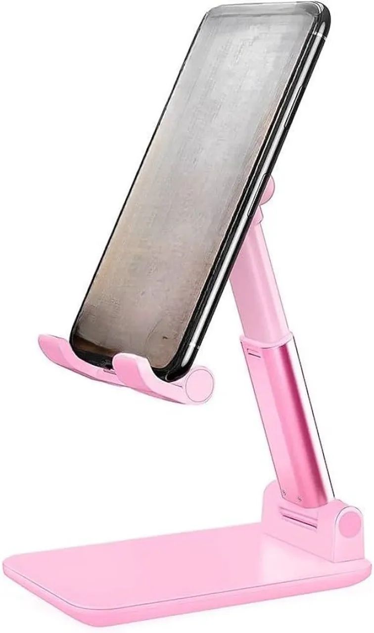 Suporte para celular ou tablet com ajuste de altura - Tem espelho  - Foto 2