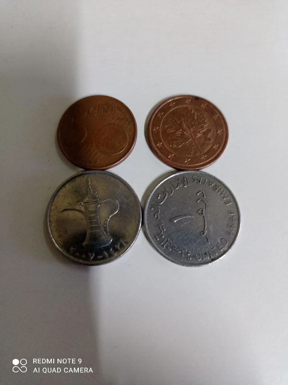 Moedas antigas 