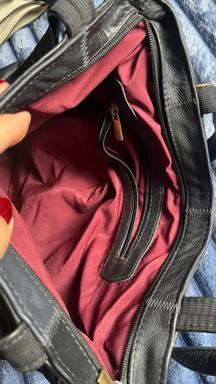 Bolsa ombro preta - Foto 2