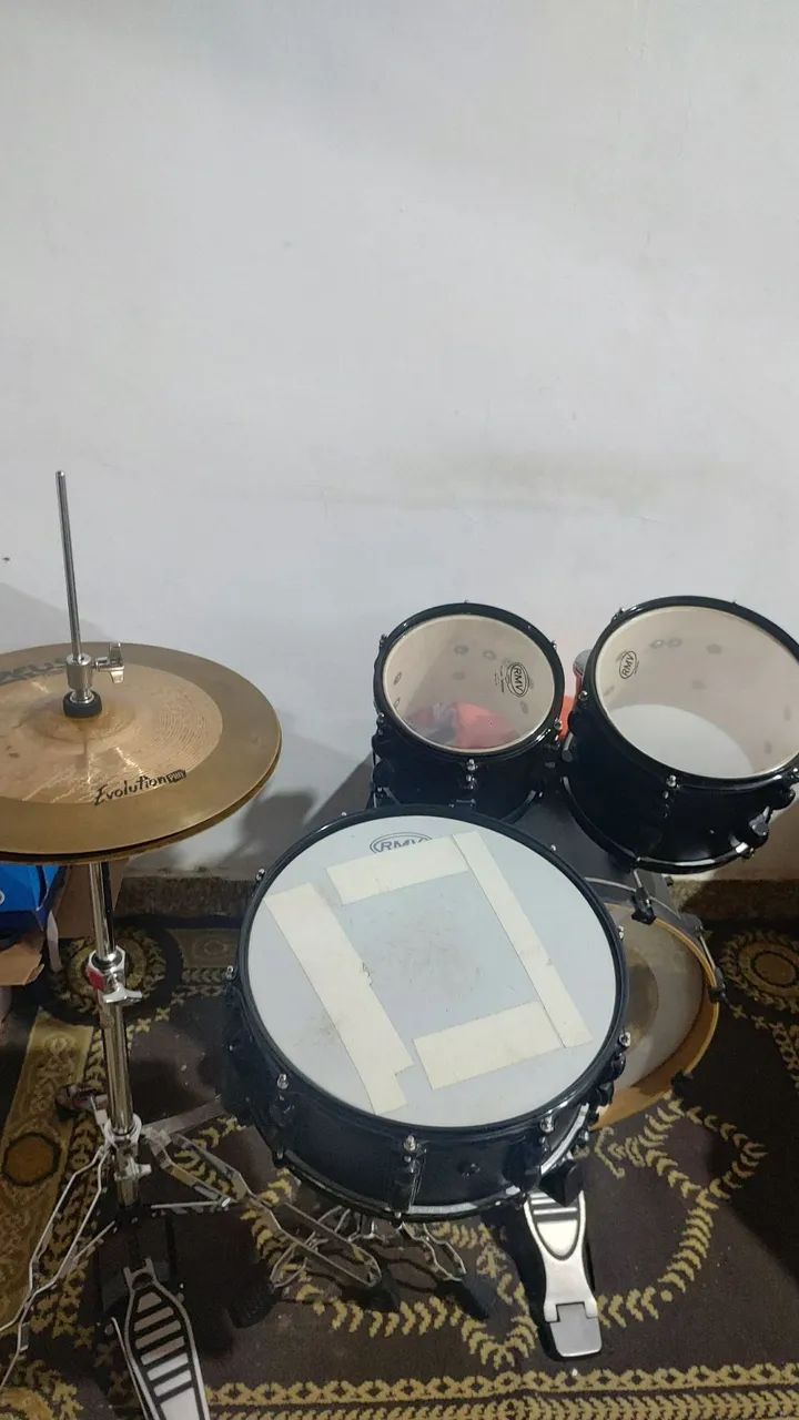 Bateria RMV COM PRATOS!  - Foto 2