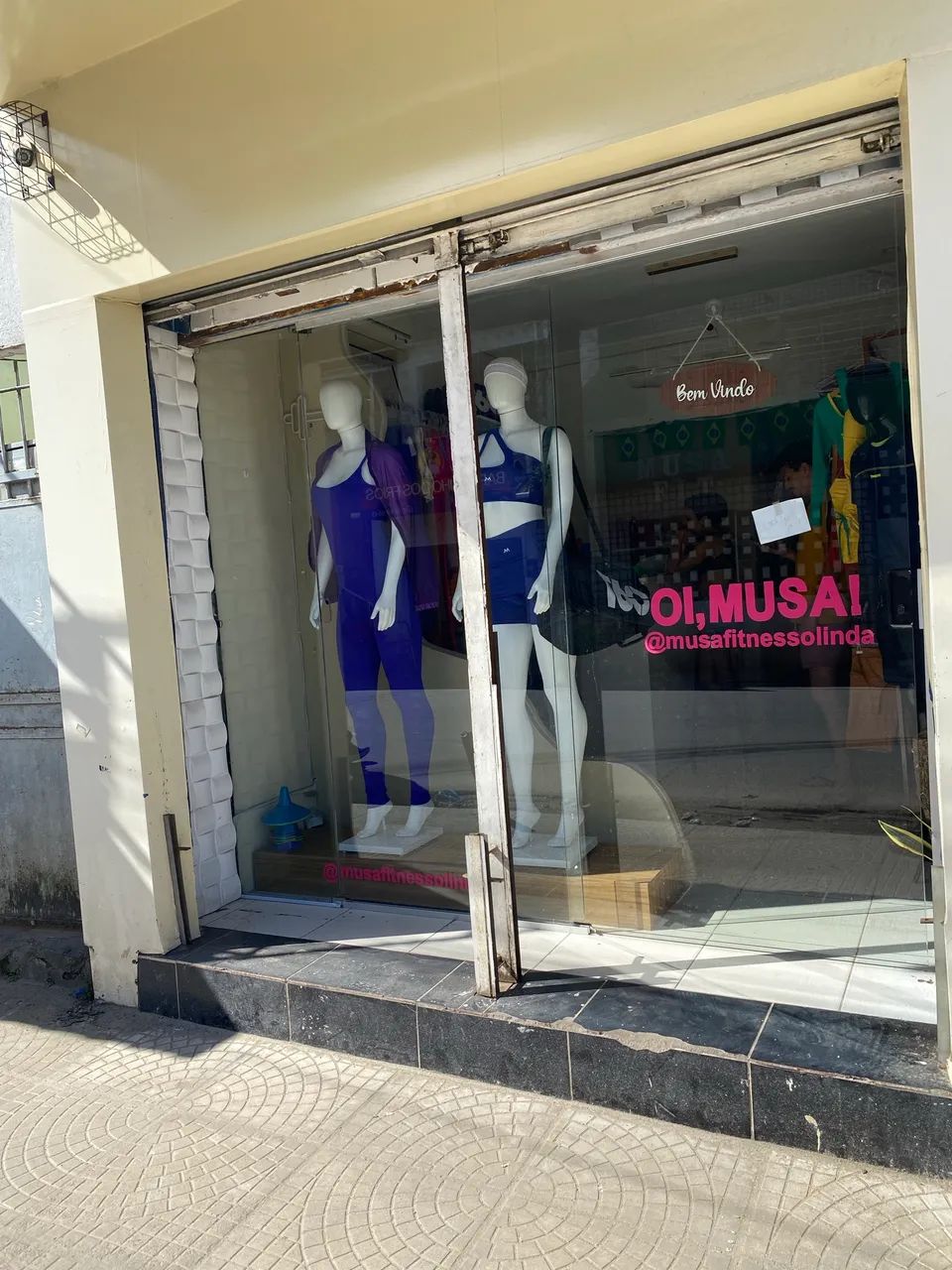 Vendo porta de correr de vidro para loja 