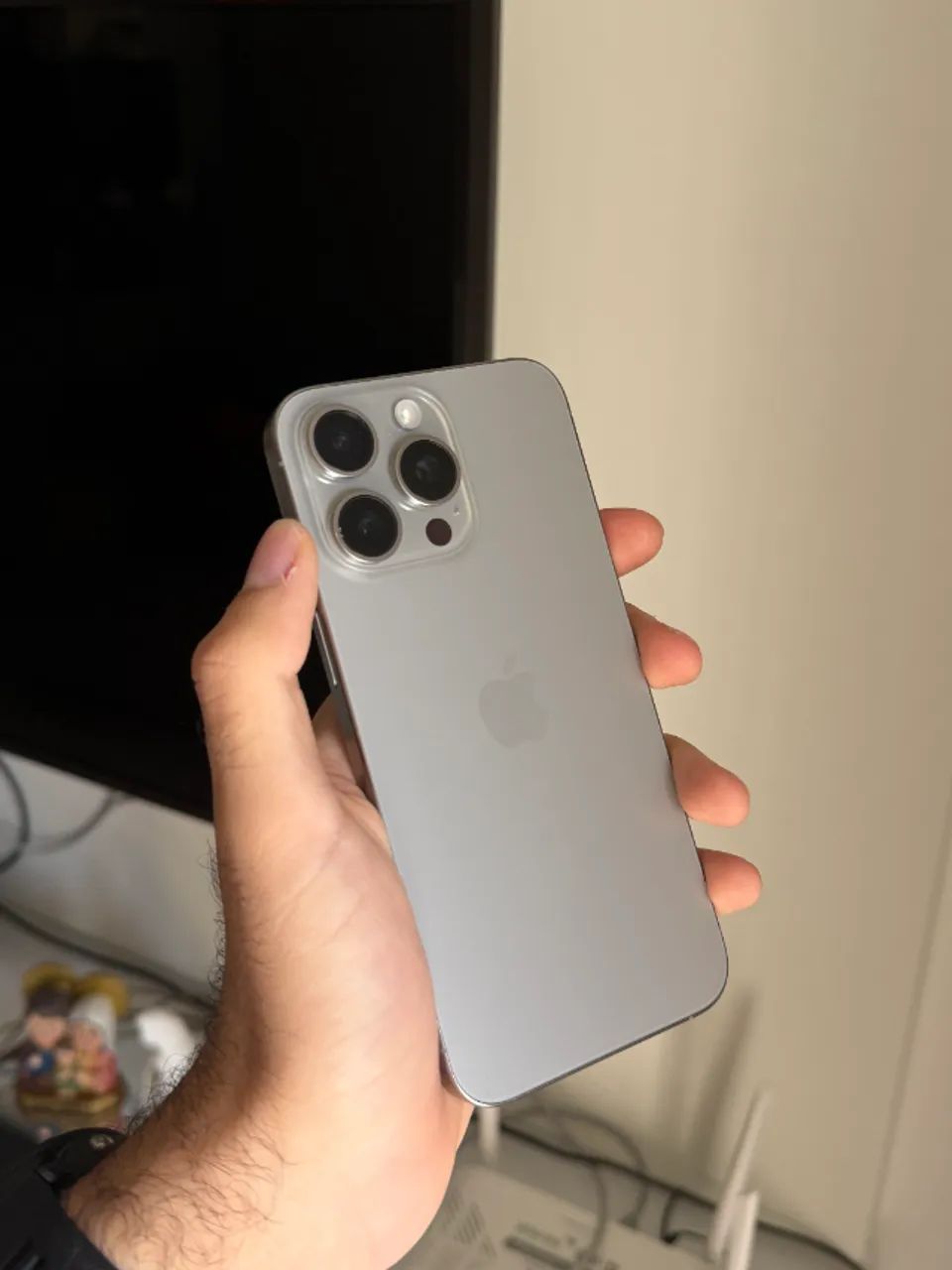 iPhone 15 Pro Max Titânio 256GB - 87% | Único Dono - Foto 3