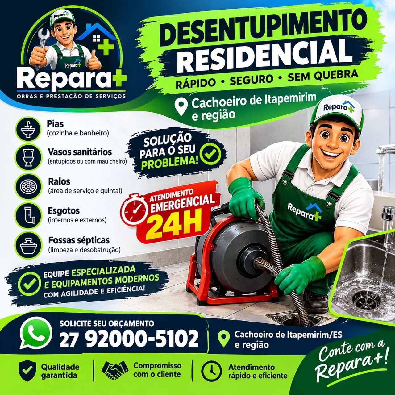 Problema Hidráulico? Chame quem Resolve! - Foto 3