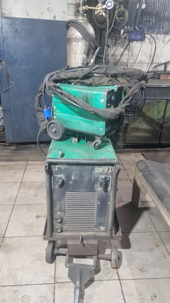 MÁQUINA DE SOLDA MIG/MAG WHITE MARTINS 370A TRIFÁSICA - INDUSTRIAL - Foto 3