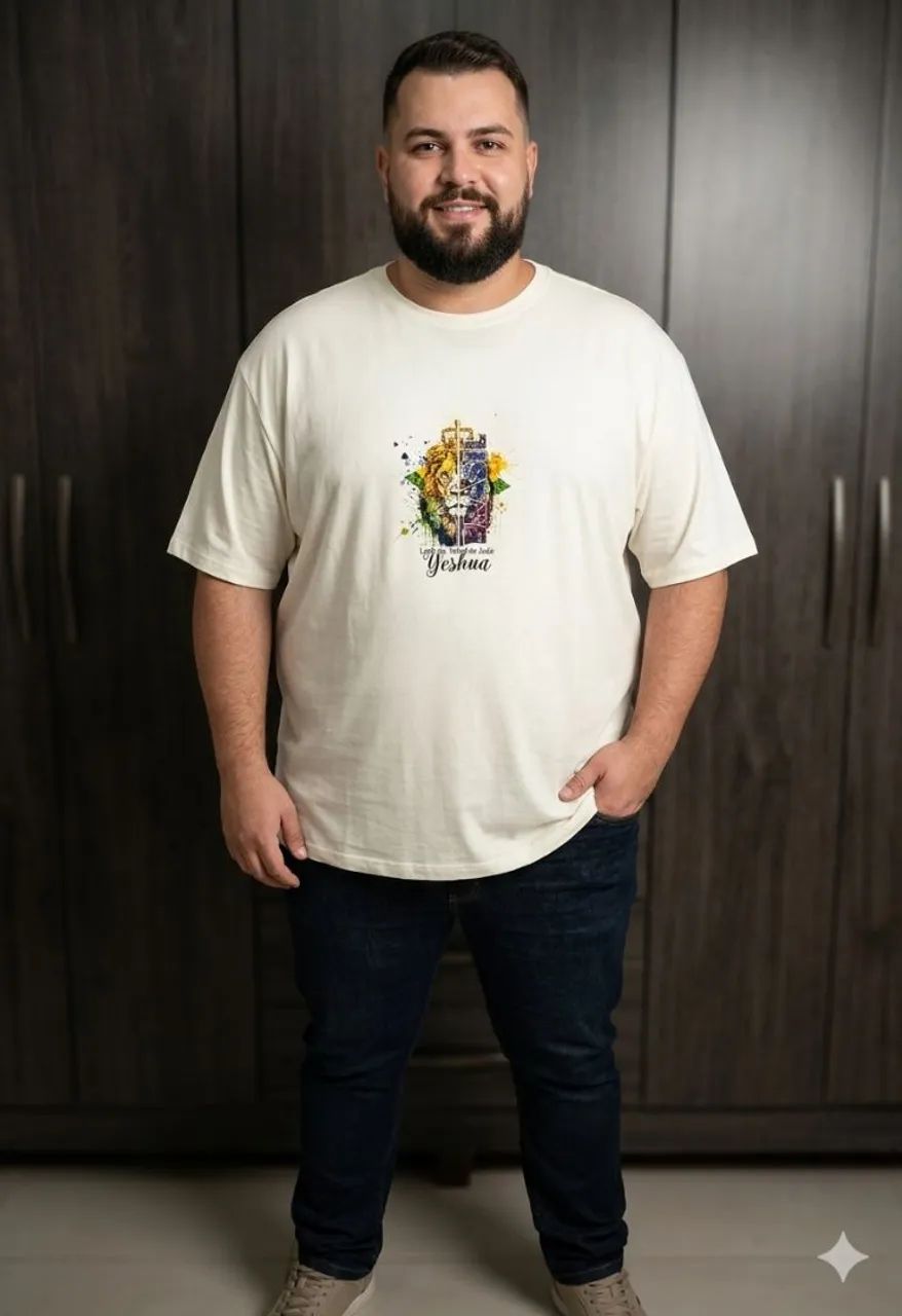 Camiseta estampada plus size G1/G4 - Foto 2