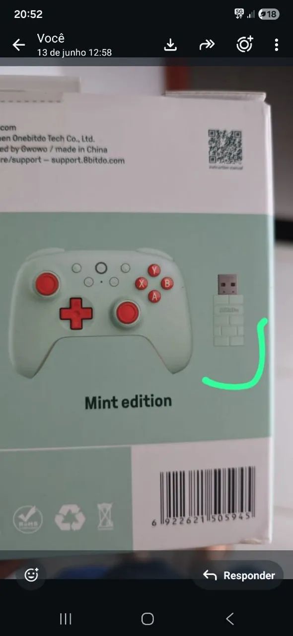 8BitDo Ultimate 2C Sem Fio  - Foto 2