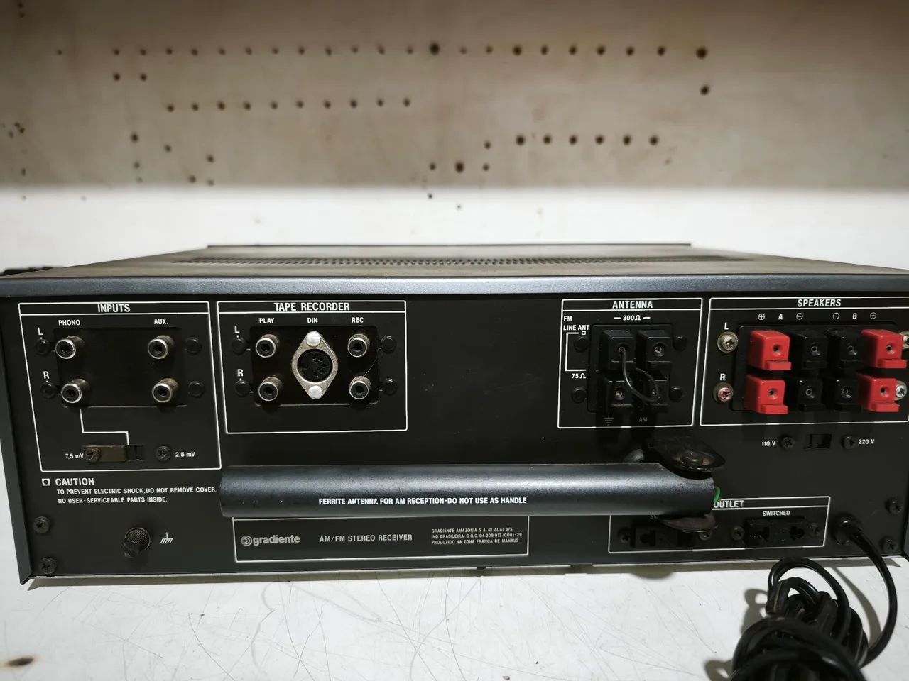 Lindo Receiver Gradiente modelo S106 - Foto 5