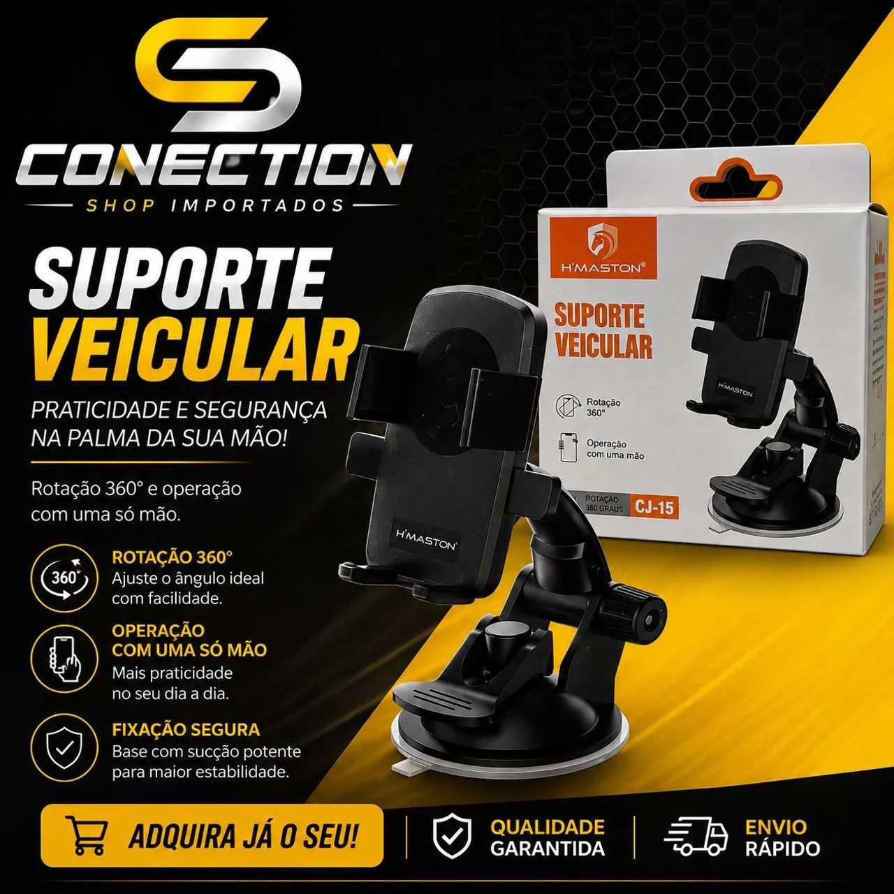 OFERTA Suporte Veicular Ventosa