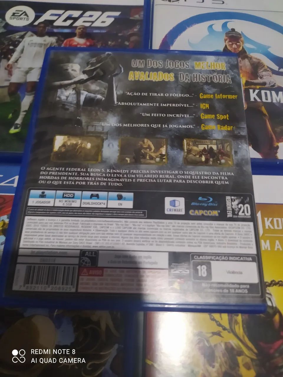Resident Evil 4 Clássico PS4 - Usado  - Foto 2