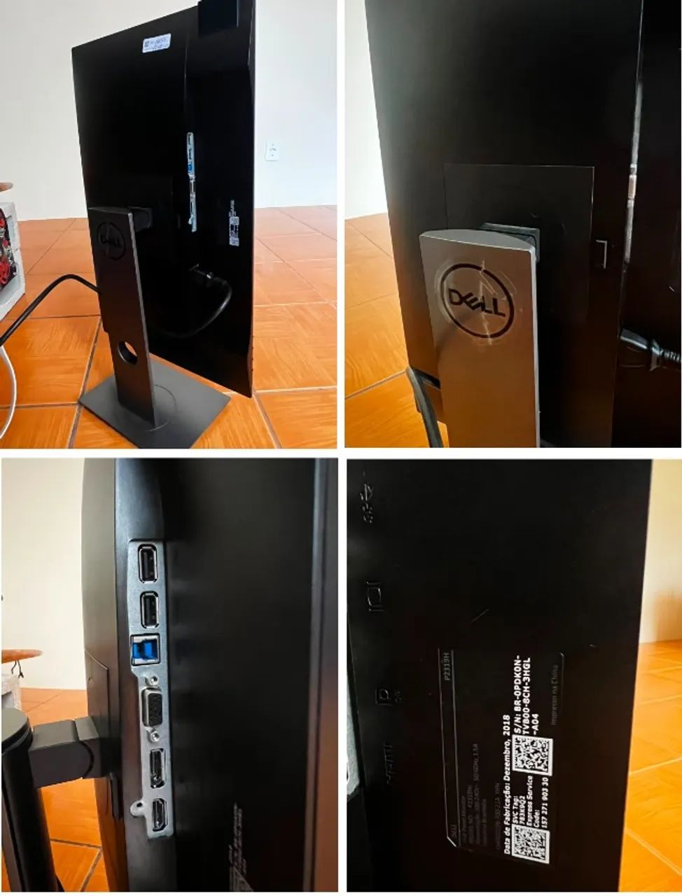 Monitor Dell 23" (display estragado) p/ retirar peças - Foto 4