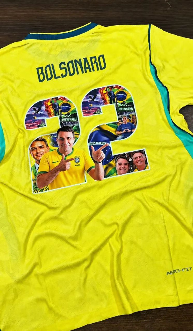 Camisa Brasil Personalizada 