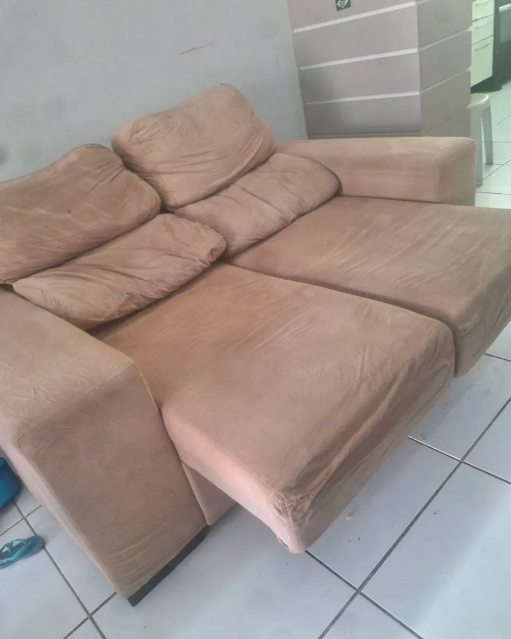 Vendo Sofá Retrátil e Reclinável - Foto 2